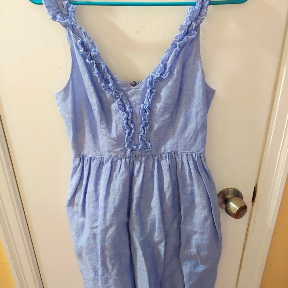 Banana Republic light blue sun dress size 2